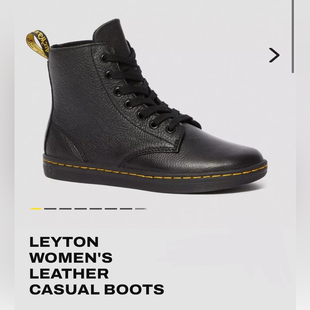 Dr Martens Leyton Leather Boots